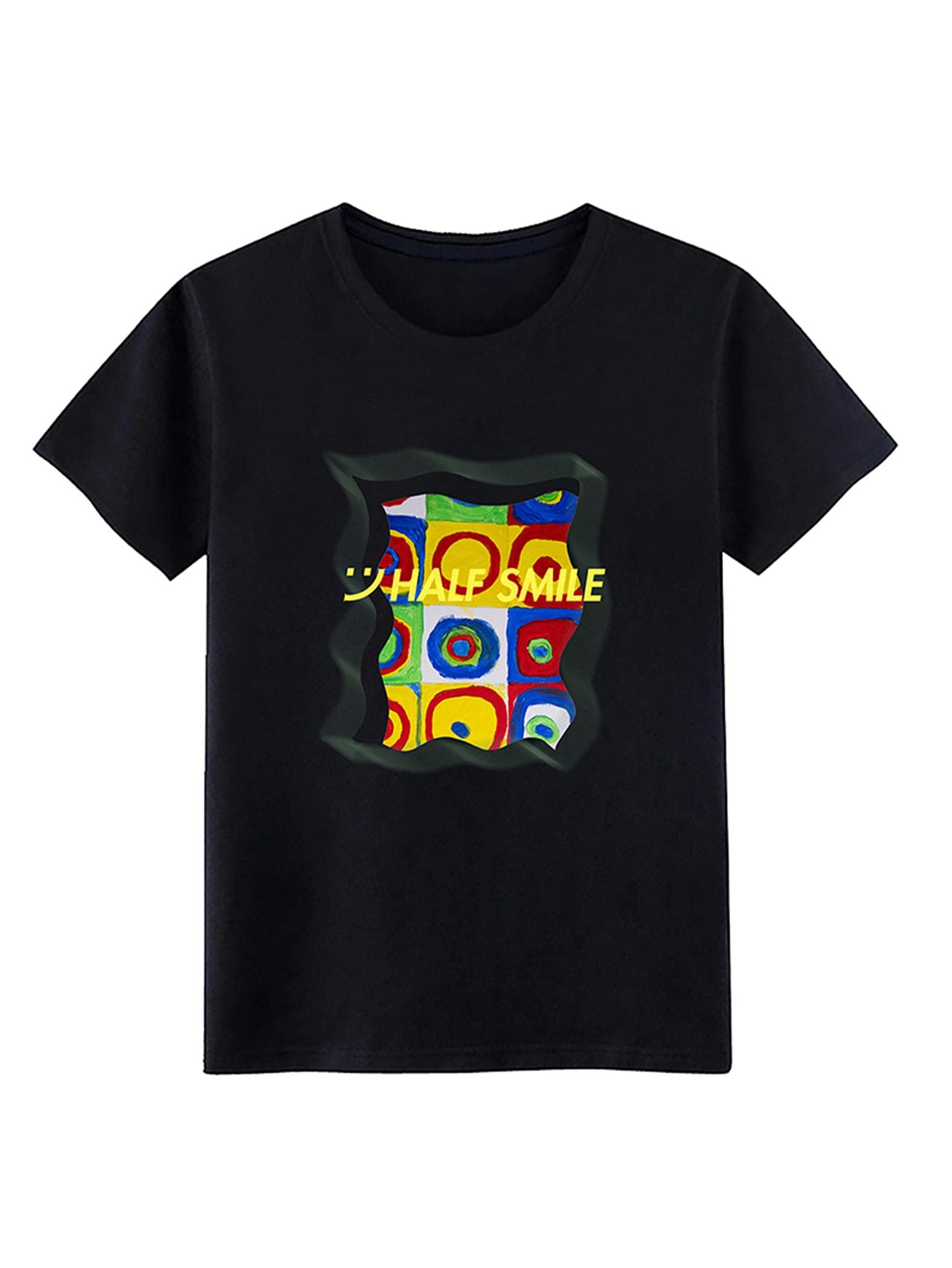 Original Autistic Art Black T-Shirt